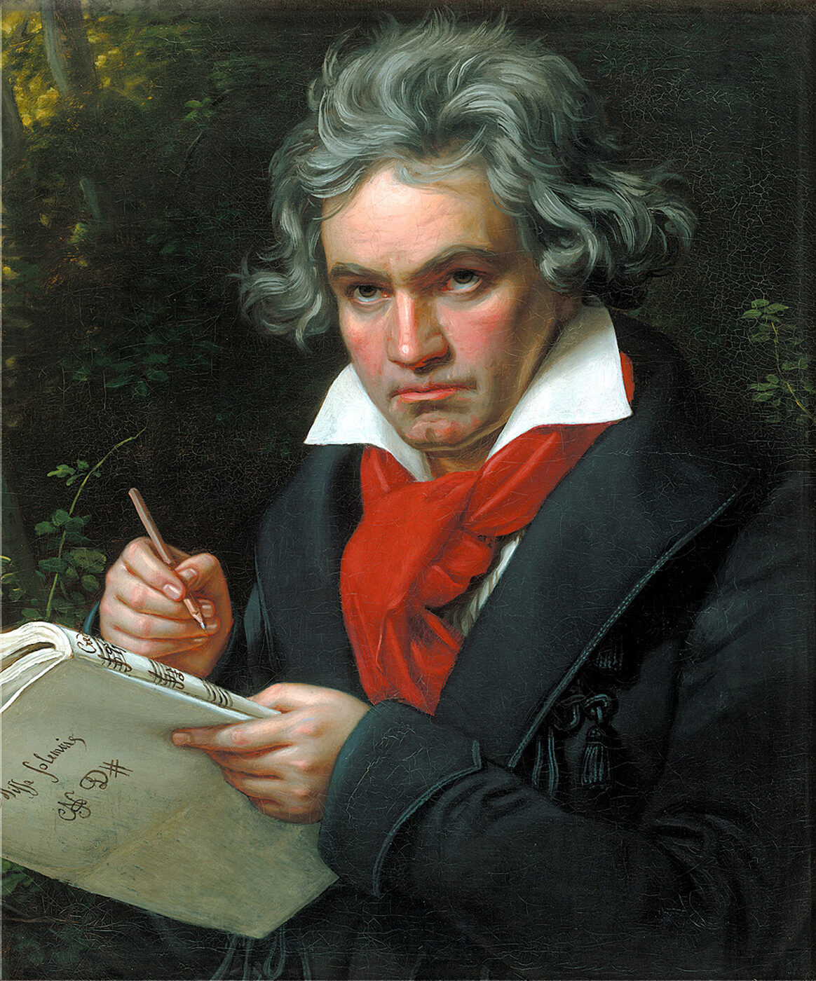 Ludwig van Beethoven portrait